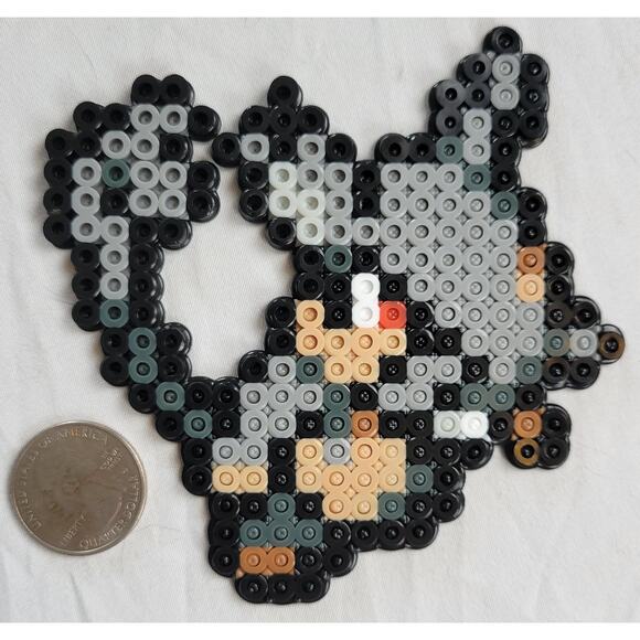 Alolan Rattata Menu Icon Pokemon Perler Bead Pixel Art - Picture 2 of 2